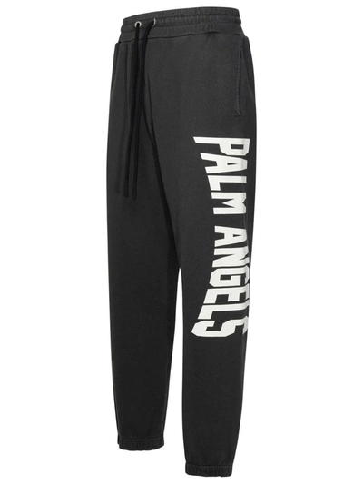 Shop Palm Angels 'pa City' Delavé Grey Cotton Sports Pants
