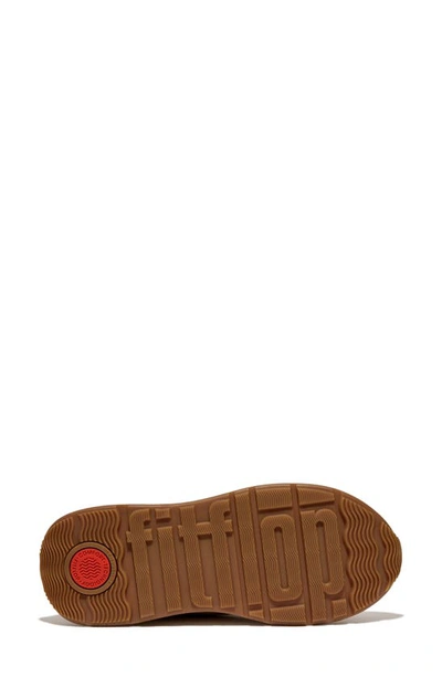 Shop Fitflop Lulu Two-tone Water Resistant Sneaker In Latte Beige