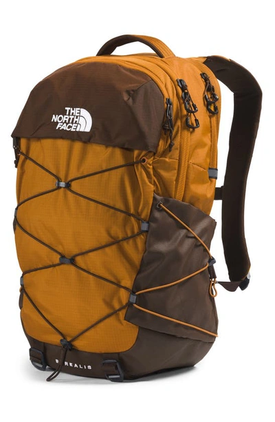Shop The North Face Kids' Borealis Backpack In Timber Tan/ Demitasse Brown