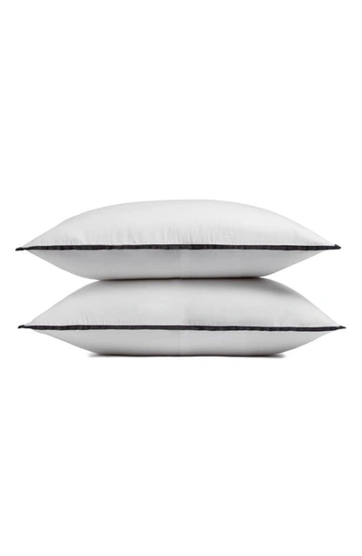 Shop Parachute Soft Luxe Set Of 2 Organic Cotton Shams In White