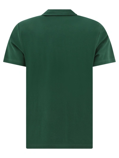 Shop Apc A.p.c. "austin" Polo Shirt In Green
