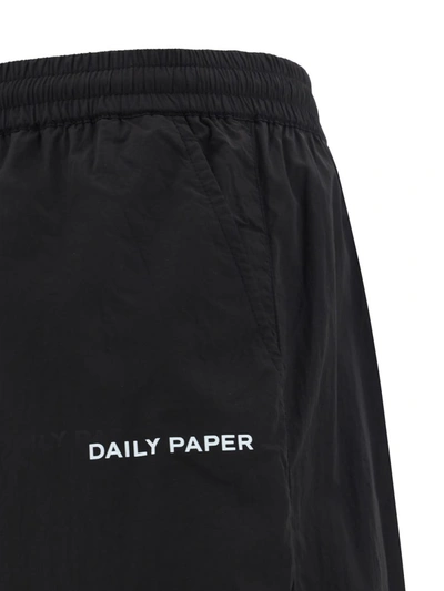 Shop Daily Paper Pants In Black