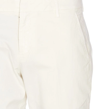 Shop Dondup Trousers In White