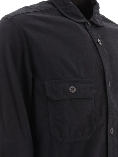 Shop Junya Watanabe Flannel Shirt In Black