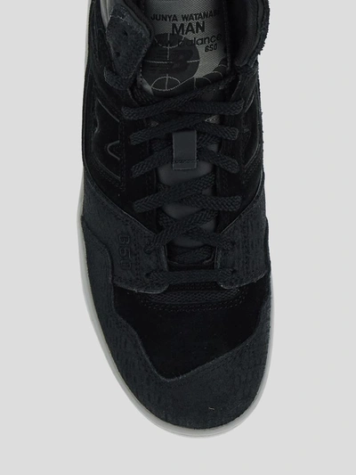 Shop Junya Watanabe X New Balance Sneakers In Black