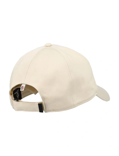 Shop Moncler Grenoble Baseball Cap In White