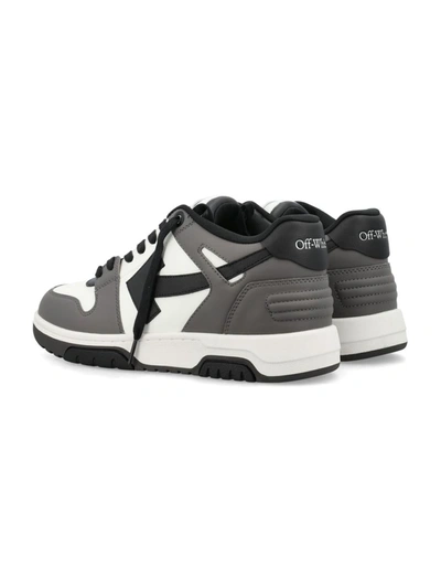 Shop Off-white Out Of Office Low Top Sneakers In Dk Grey White