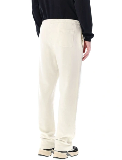 Palm Angels Logo-embroidered Drawstring Track Pants In White
