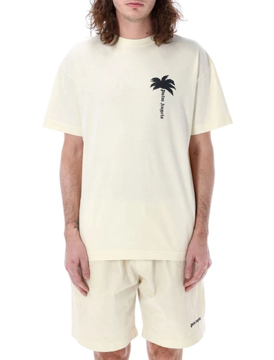 Shop Palm Angels The Palm Tee In White