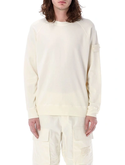 Shop Stone Island Ghost Crewneck In Natural