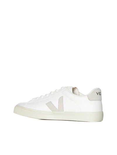 Shop Veja Sneakers In Extra-white_natural-suede