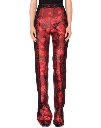 Dsquared2 Casual Pants In Maroon