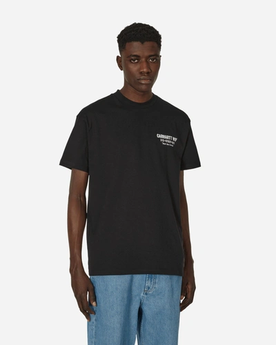 Shop Carhartt Less Troubles T-shirt In Black