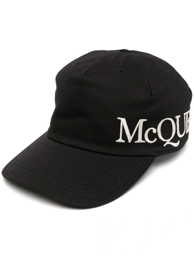 Shop Alexander Mcqueen Hats In Black & White