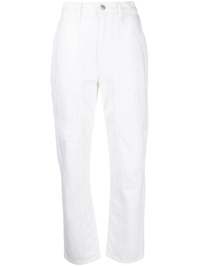 Shop Agolde Cooper Cargo Clothing In White