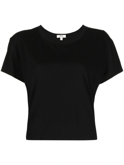 Shop Agolde Drew T-shirt Clothing In Black