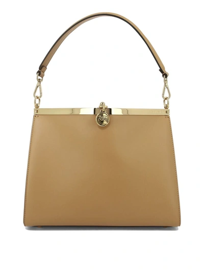 Shop Etro "medium Vela" Shoulder Bag In Brown