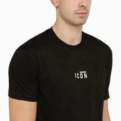 Shop Dsquared2 Icon T-shirt In Black