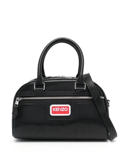 Shop Kenzo Mini Sports Bag Bags In Black