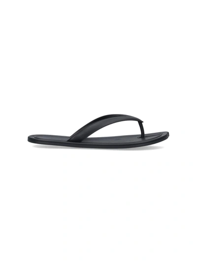 Shop Maison Margiela Flat Shoes In Black