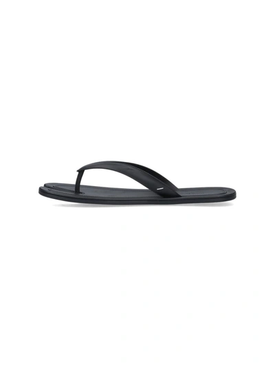 Shop Maison Margiela Sandals In Black