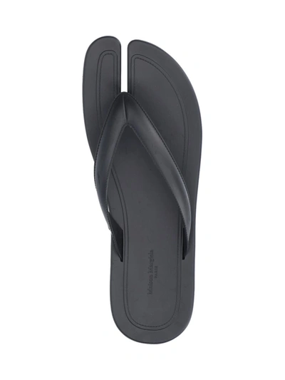 Shop Maison Margiela Flat Shoes In Black