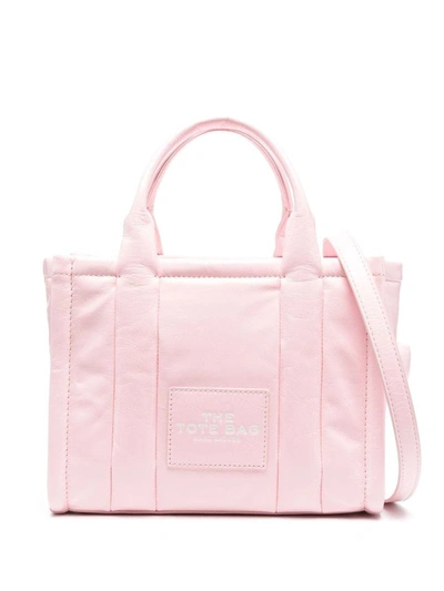 Shop Marc Jacobs The Mini Tote Bags In Pink & Purple