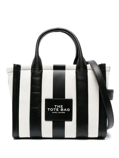 Shop Marc Jacobs The Mini Tote Bags In Black