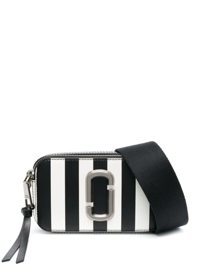 Shop Marc Jacobs The Snapshot Bags In 005 Black/white