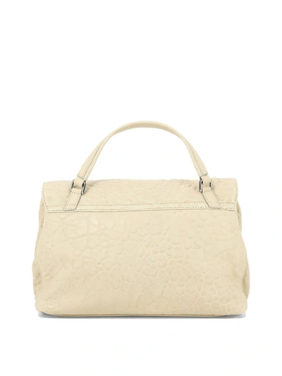 Shop Zanellato "postina Sansone" Handbag In White