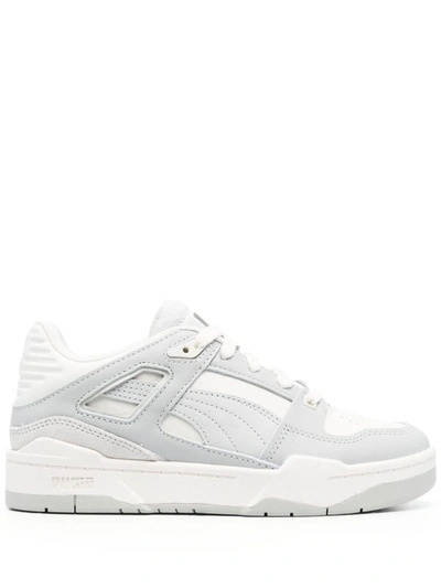 Shop Puma Slipstream Selflove Wns Shoes In Ash Gray Frosted Ivory
