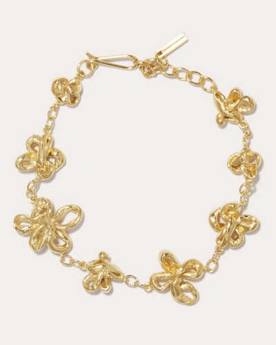 Shop Completedworks Women's 18k Gold Vermeil Flower Bracelet