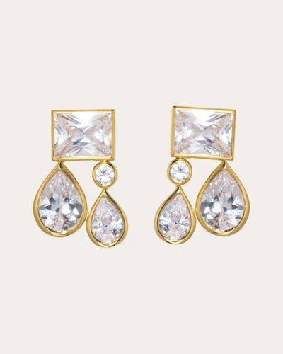 Shop Completedworks Women's Cubic Zirconia & 18k Gold Vermeil Drop Earrings