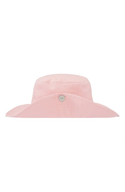 Shop Ganni Recycled Polyester Sun Hat In Sweet Lilac