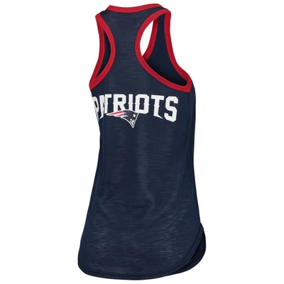 Shop G-iii 4her By Carl Banks Navy New England Patriots Tater Tank Top