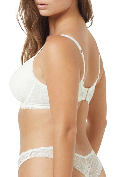 Shop Etam Panama Underwire Contour Bra In Ecru