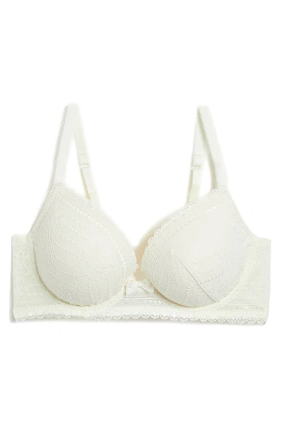 Shop Etam Panama Underwire Contour Bra In Ecru