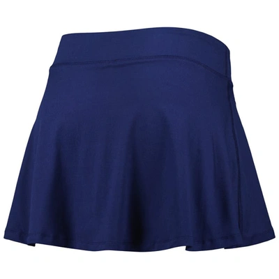 Zoozatz Navy North Carolina Tar Heels Flowy Skort In Navy