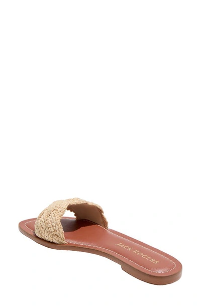 Shop Jack Rogers Dumont Slide Sandal In Cream