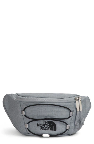 Shop The North Face Jester Lumbar Pack Belt Bag In Mid Grey Dark Heather/ Black