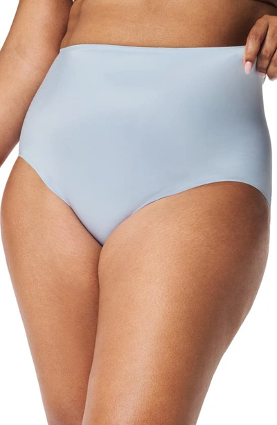 Shop Spanx Shaping Satin Briefs In Oxford