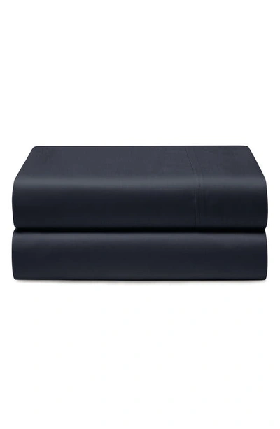 Shop Dkny 700 Thread Count Luxe Egyptian Cotton Sheet Set In Black