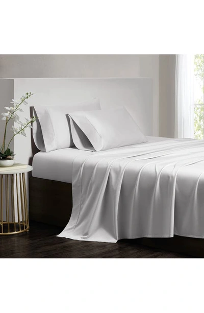 Dkny Luxe Egyptian Cotton Set Of 2 700 Thread Count Pillowcases In Platinum