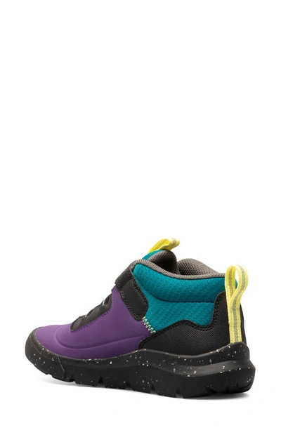 Bogs Skyline Kicker Water Resistant Sneaker In Purple Multi