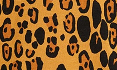 Shop Mini Rodini Kids' Leopard Print T-shirt In Beige