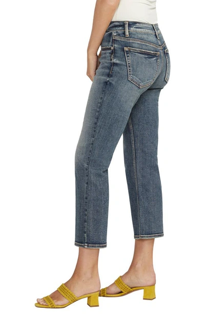 Shop Silver Jeans Co. Suki Curvy Fit Ankle Flare Jeans In Indigo
