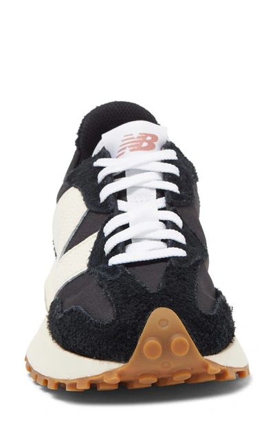 New Balance Woman Sneakers Brown Size 8 Calfskin In Black/ Natural