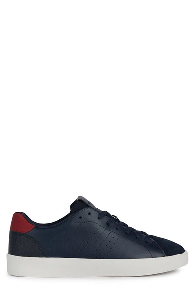 Shop Geox Affile Sneaker In Navy