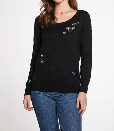 Chaser Love Sweater In Black In Black