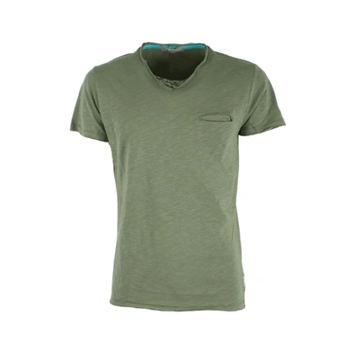 Shop Yes Zee Cotton Men's T-shirt In Green